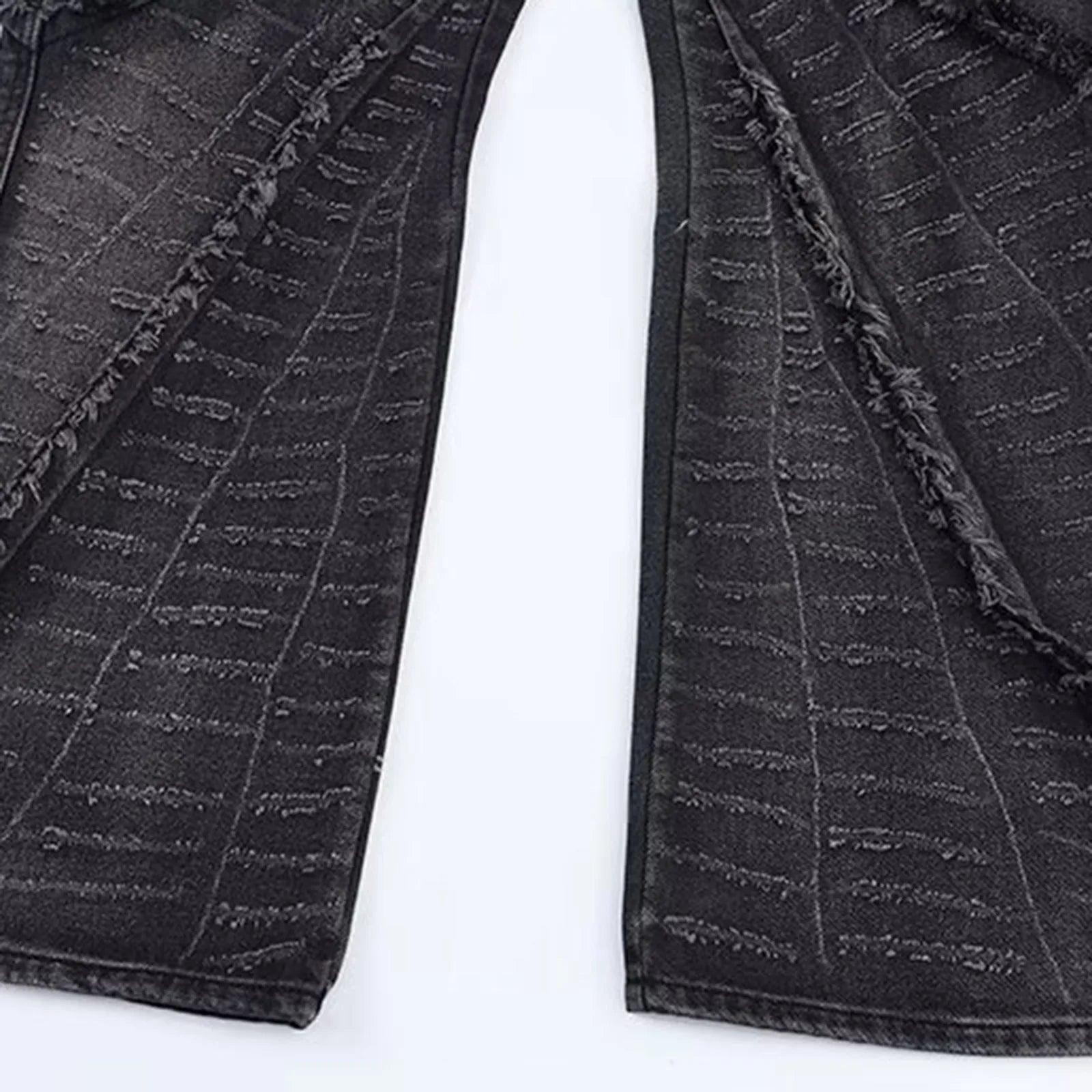 Straight Leg Denim Pants